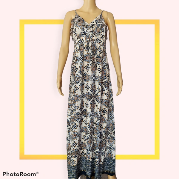 A Line Dress - S, Multicolored 