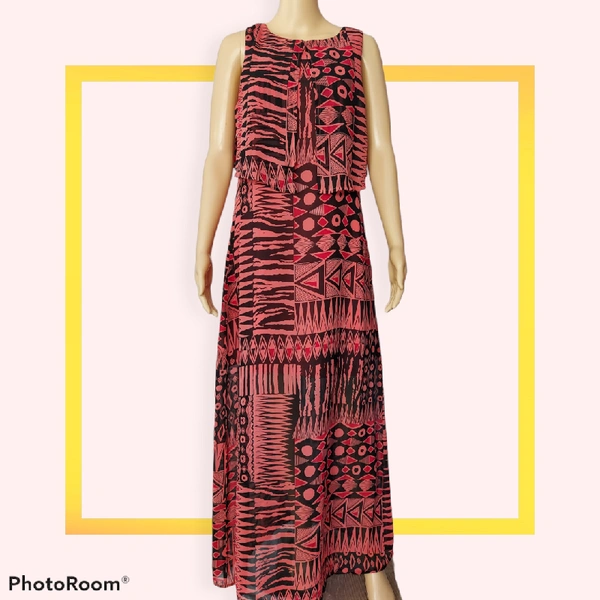A Line Dress - M, Multicolored 