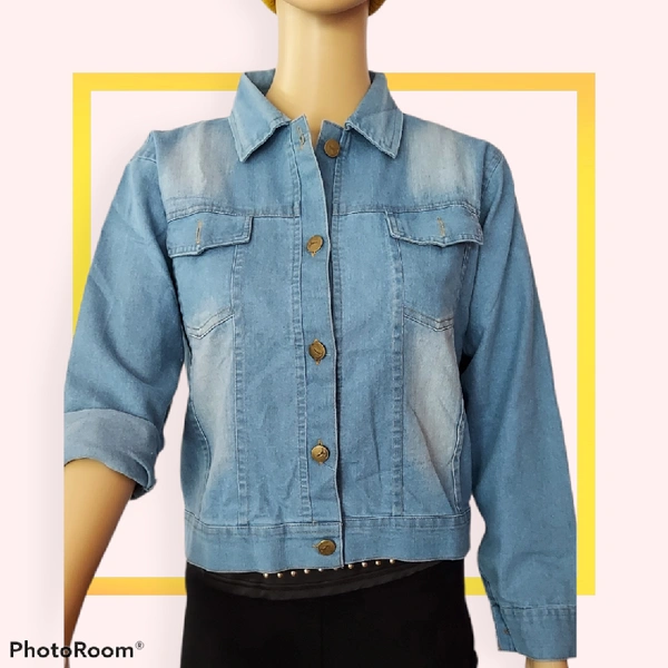 Denim Jacket - L, Blue