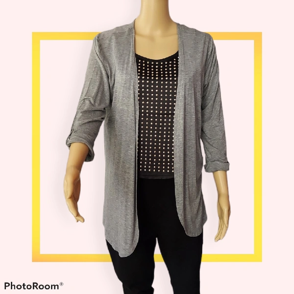 Shrug  - M, Grey