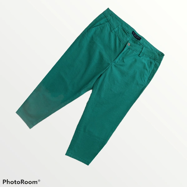 3/4 Trouser - 30, Indigo Green 