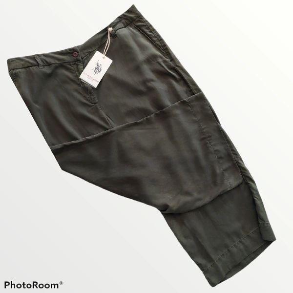 Cotton Trouser - 34, Curry