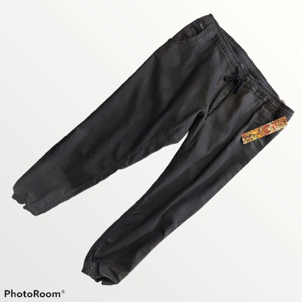 Denim Joggers  - 34, Black