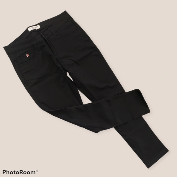 Cotton Trouser - 28, Black