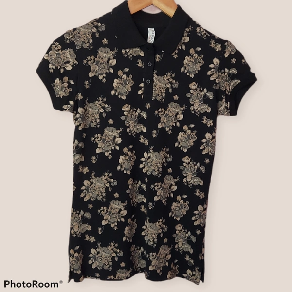 Polo T Shirt - M, Black