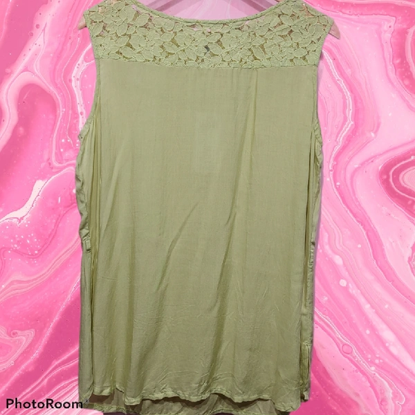 Cotton Top - XXL, Green
