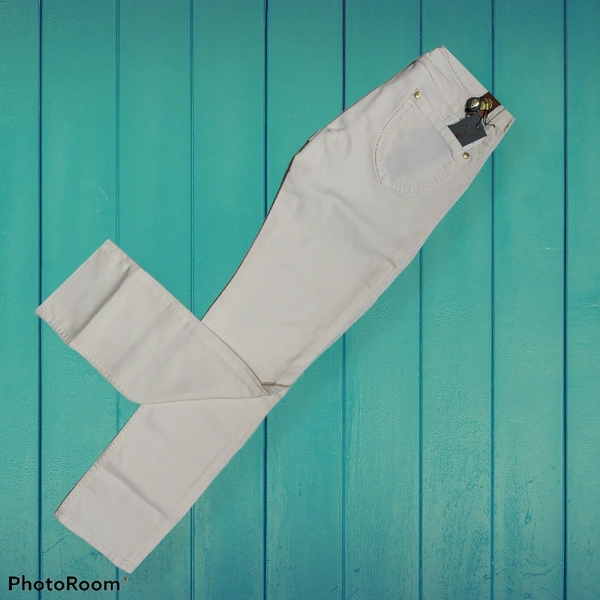 Denim Jeans - 26, White 