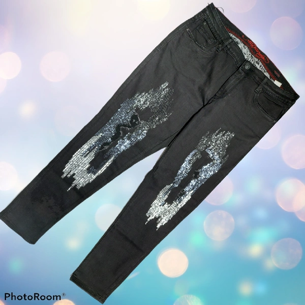 Denim Jeans - 32, Black