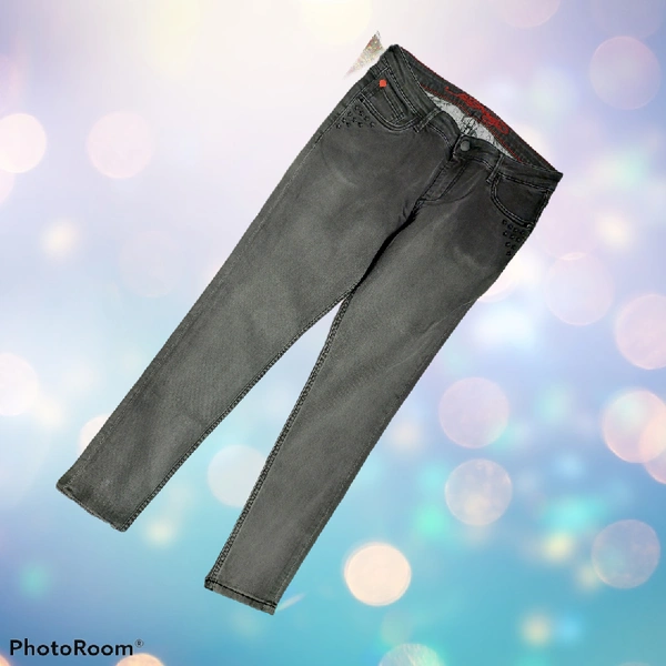 Denim Jeans - 32, Grey
