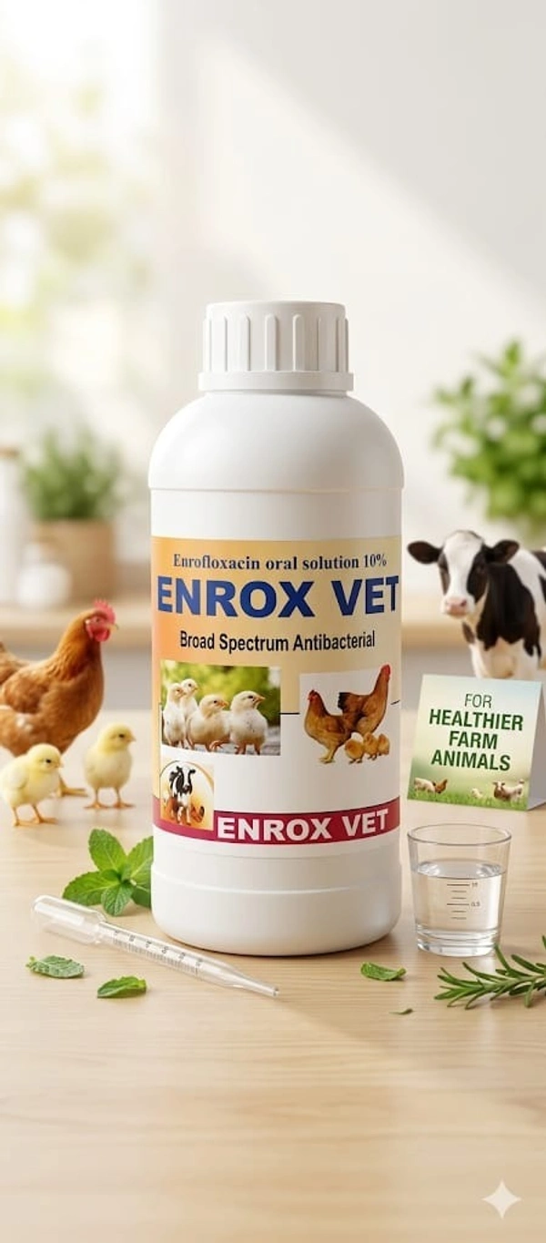 ENROXVET (Enrofloxacin 10%) 1ltr