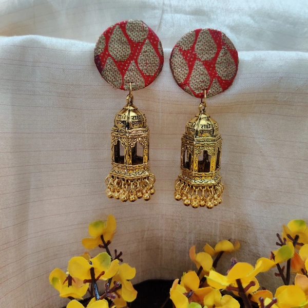 Radha Krishna  - Red