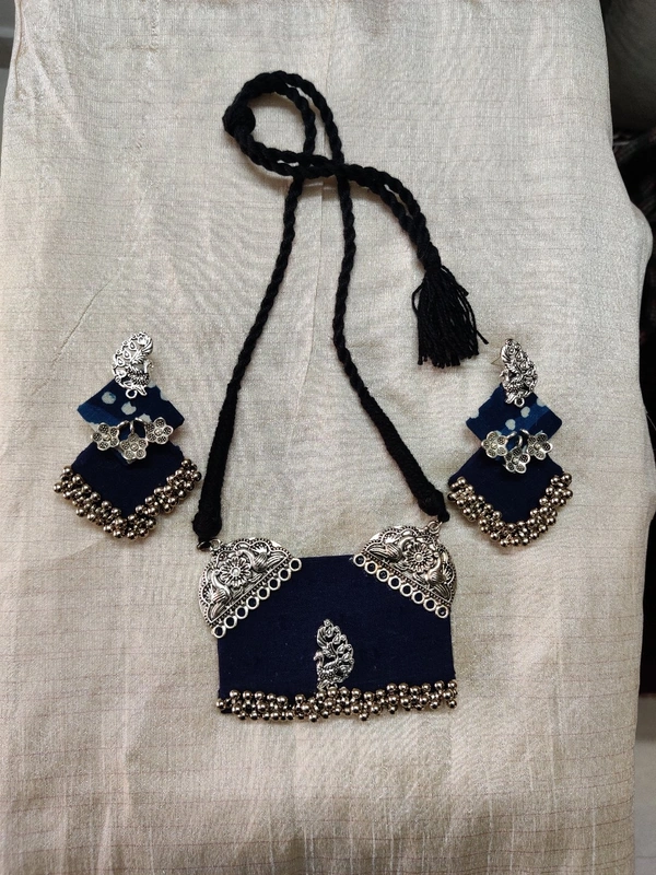 Indigo Necklace  - Blue