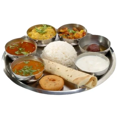 Rice Thaali - K.P Hotel