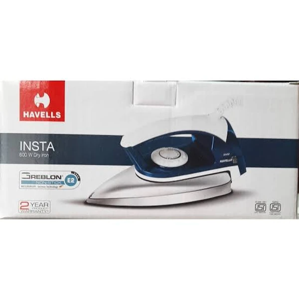 Havells Insta Dry Iron 600w