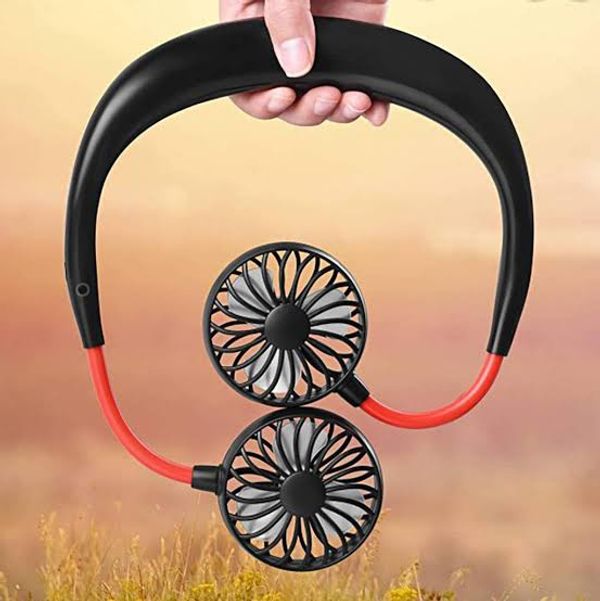 Wearable Sports Neck Fan Rechargeable and Portable
