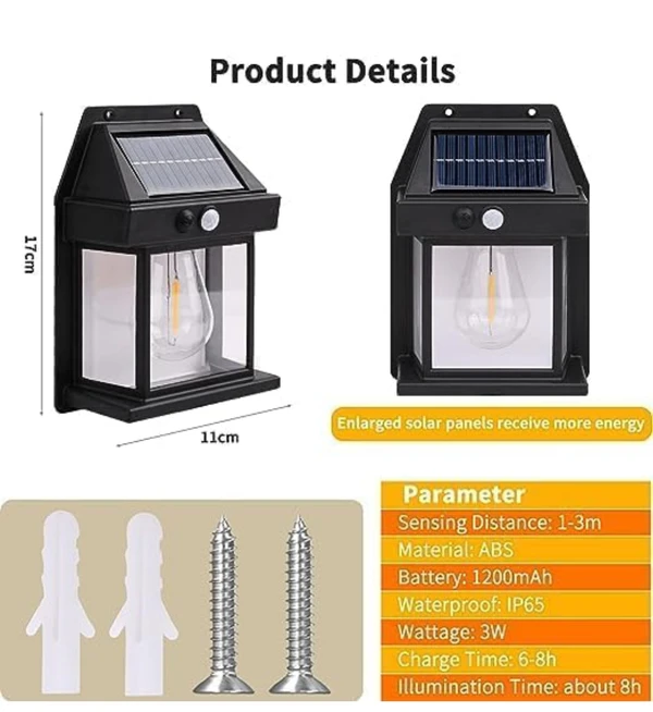 MOTION SENSING  SOLAR LIGHT