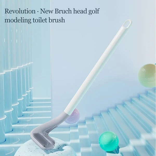 GOLF HEAD TOILET BRUSH - 360 DEGREE (BUY 1 GET 1 FREE)