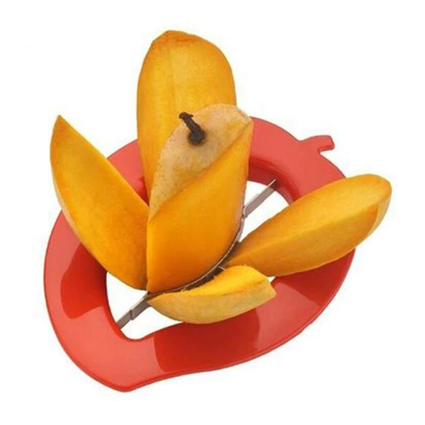 MANGO CUTTER CHOPPER SLICER TOOL SLICING WITH NON SLIP HANDLES