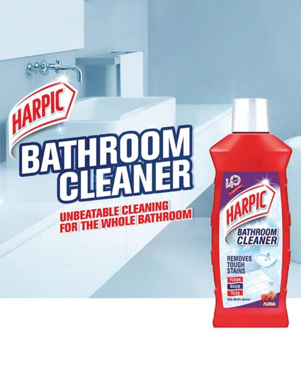 Harpic Bathroom Cleaning Liquid- Floral