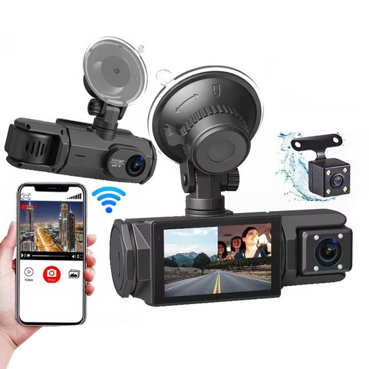 S-2 Ultra Triple-Lens Dash Camera