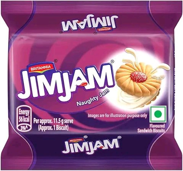 Britannia Treat Jim Jam Biscuits, 138g