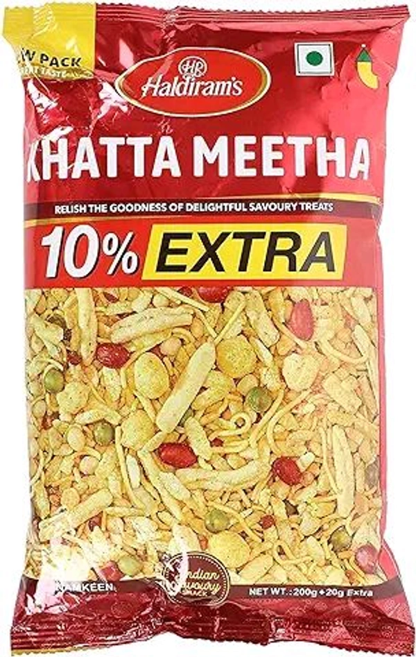 Haldiram Khata meetha | ਖੱਟਾ ਮੀਠਾ ਭੁਜੀਆ 200gm