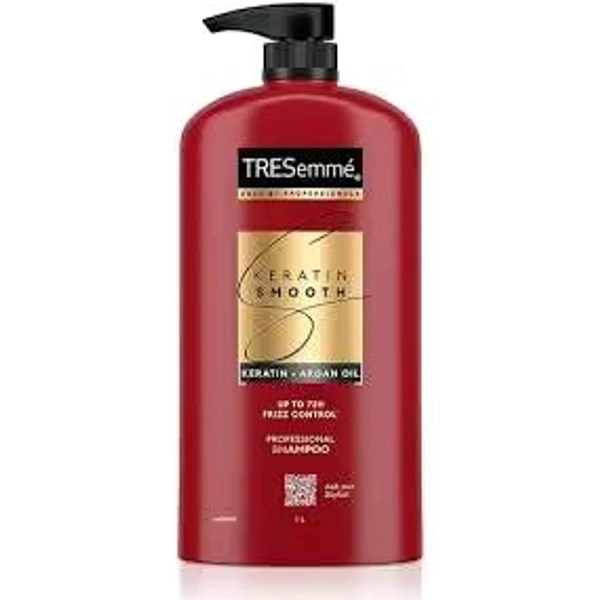 1 Ltr. TRESemme Keratin Smooth+ Shampoo 1000ml With Keratin Protein and Argan Oil 