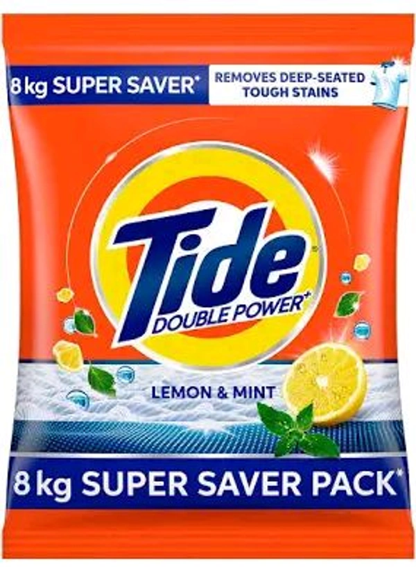 8 Kg. Tide Plus Double Power Washing Detergent Powder (Jasmine & Rose)