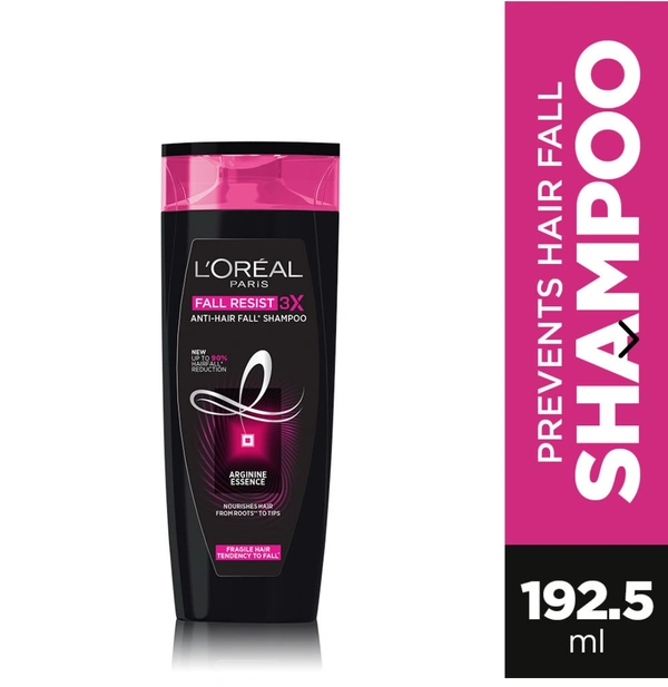 Loreal  L'oreal Fall Resist 3x Shampoo - 192ML