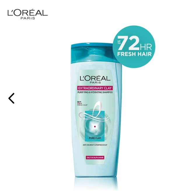 Loreal  L'oreal Extraordinary Clay Shampoo - 192ML