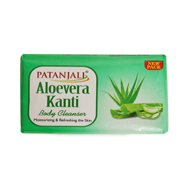 Patanjali Body Cleanser (150gm×3) - 450gm, Aloveera Kanti