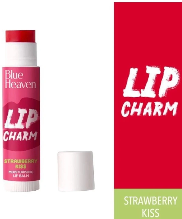 Blue Heaven Lip Charm Strawberry Kiss - 4gm