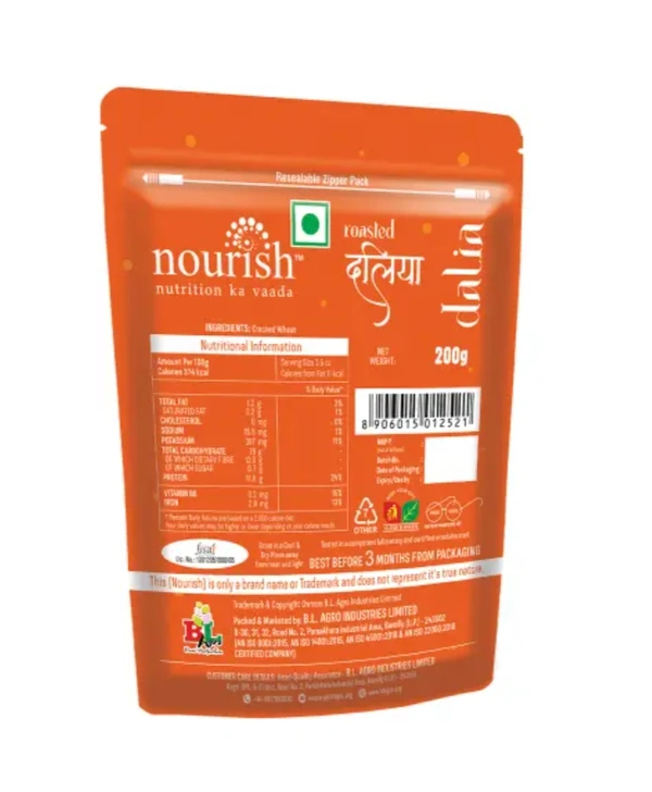 Nourish Roasted Dalia  - 500gm