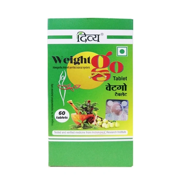 Patanjali  Divya Weight Go Tablet  - 60 Tablets