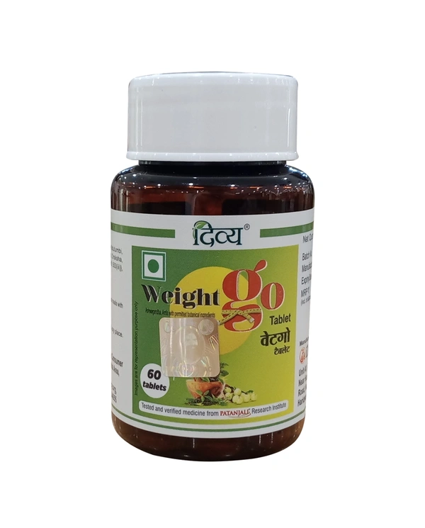 Patanjali  Divya Weight Go Tablet  - 60 Tablets