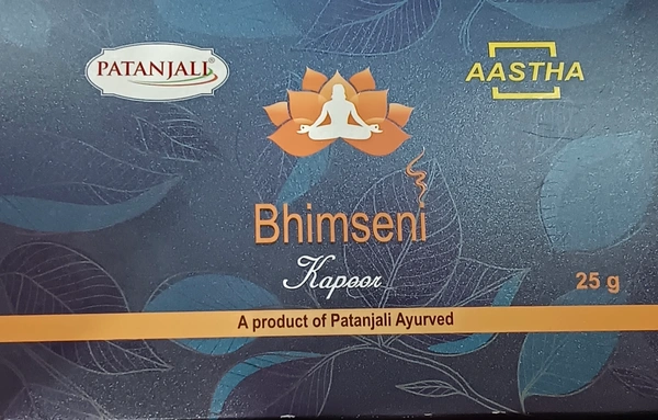Patanjali  Aastha Bhimseni Kapoor - 25gm