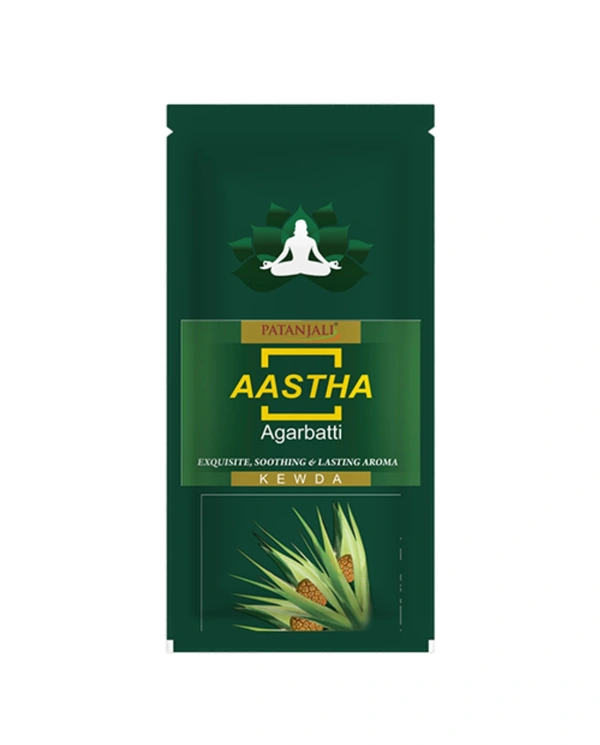 Patanjali  Aastha Agarbatti Kewda - 20gm×12units