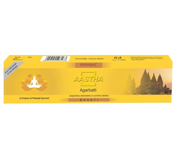 Patanjali  Aastha Agarbatti Bhakti - 20gm×12units
