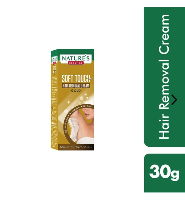 Nature's Soft Touch Hair Removal Cream Gold - 50ml