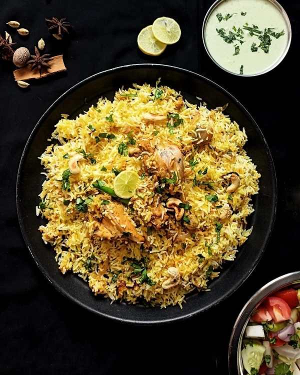 (Black Pepper) Tandoori Chicken Biryani