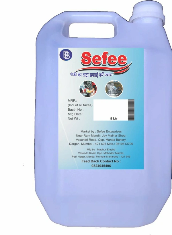 Sefee car wash shampoo  - 4/8/12, Heliotrope