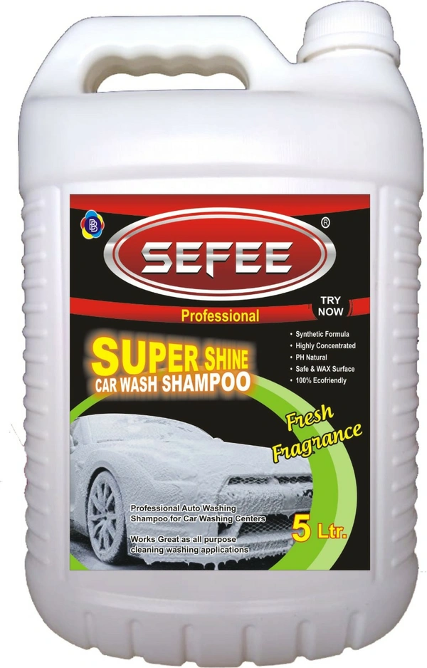 Sefee  car wash shampoo High Foam super Shine  - Blue, 3/6/16