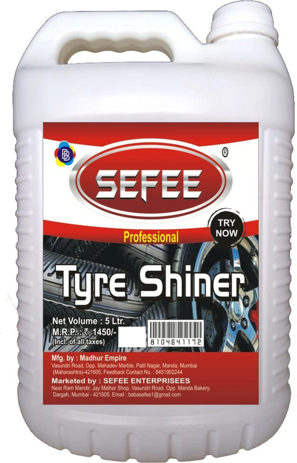Sefee tyre shiner/5/Li. - Electric Violet, 4/8/12