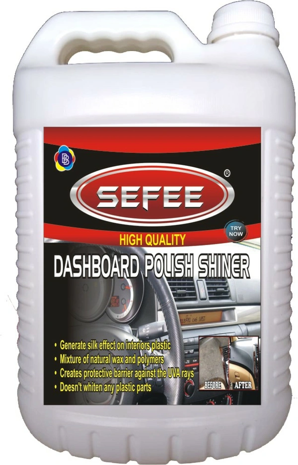 Sefee dashboard polish Premium quality 5Lt. - Silver, 4/8/12