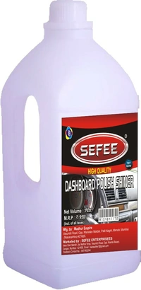 Sefee  dashboard polish High quality 1lt - Silver, 3/5/8