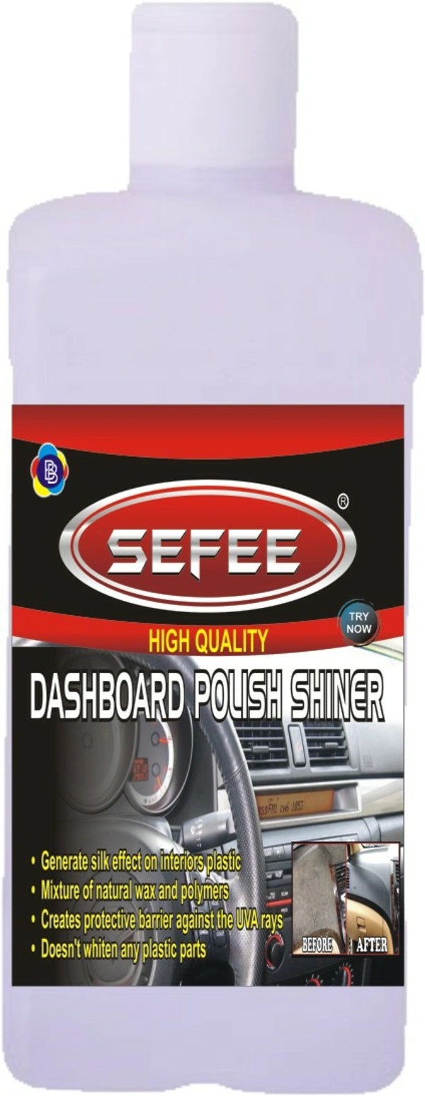 Sefee dashboard polish Premium quality 500 Ml. - Silver, 2/4/7