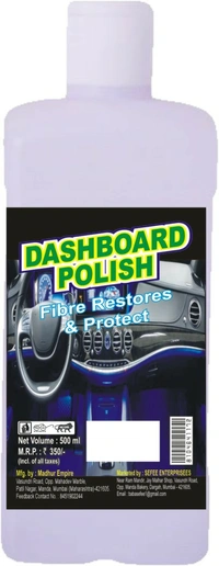 Sefee Car dashboard polish standar quality 500/Ml.. - Silver, 3/2/7