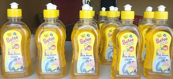 Sefee dish wash liquid [Pac Of 6][ 500Ml.] - Laser Lemon, 2/4/6