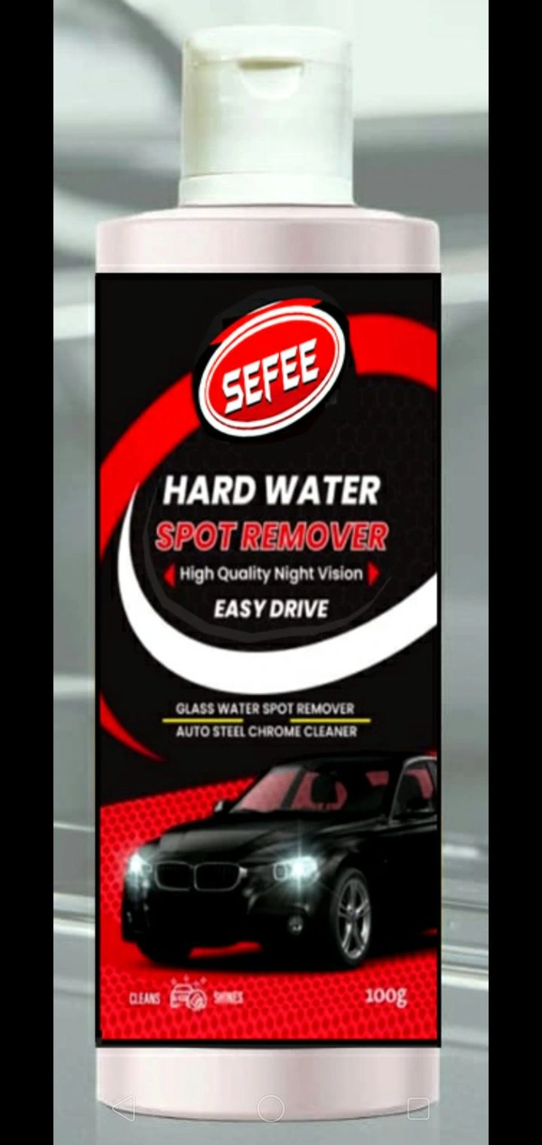 Sefee hard water marks remover for car/100/Ml. /p.6/ - Silver, 2/3/6
