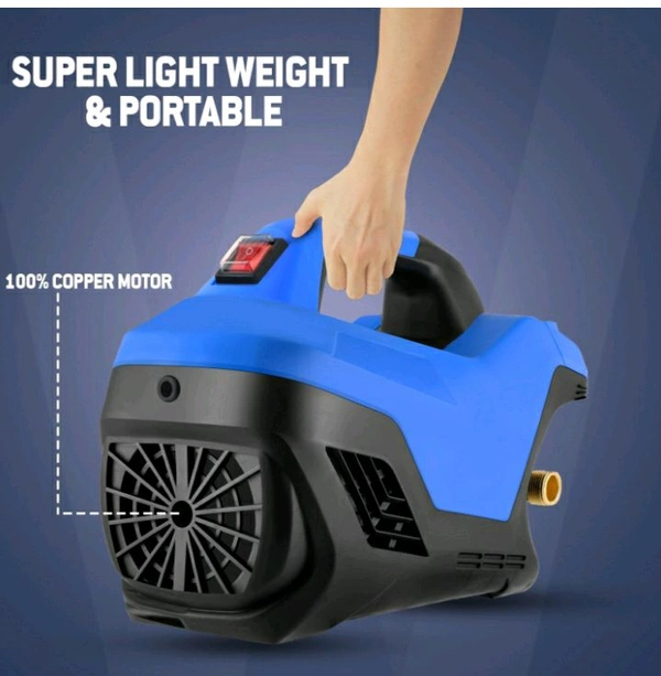 Sefee Woscher Car Washer High Pressure Gun Pressure Washer for Car, Car Washing Pump for Car, Bike and Home Use Cleaning |18 Months Warranty | 100% Copper Motor | 2400 Watts | 240 Bars |
100+ bought in past month - Cornflower Blue